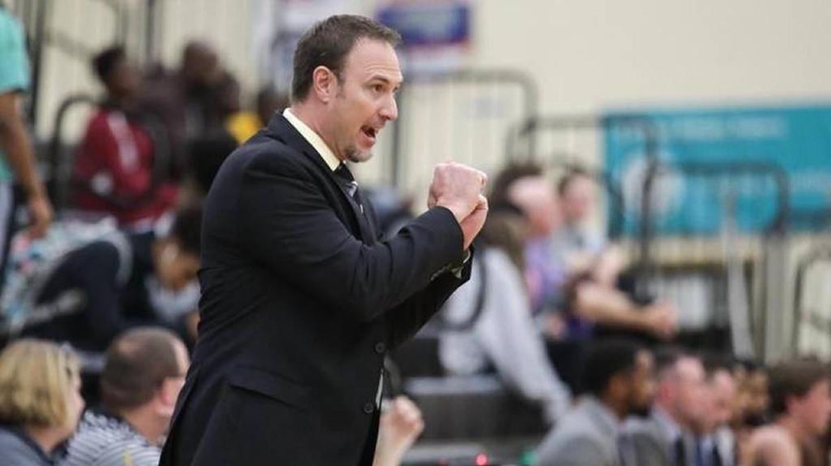 Hough High coach Jason Grube will lead his team against rival North Meck, No. 1 in the Sweet 16, this week