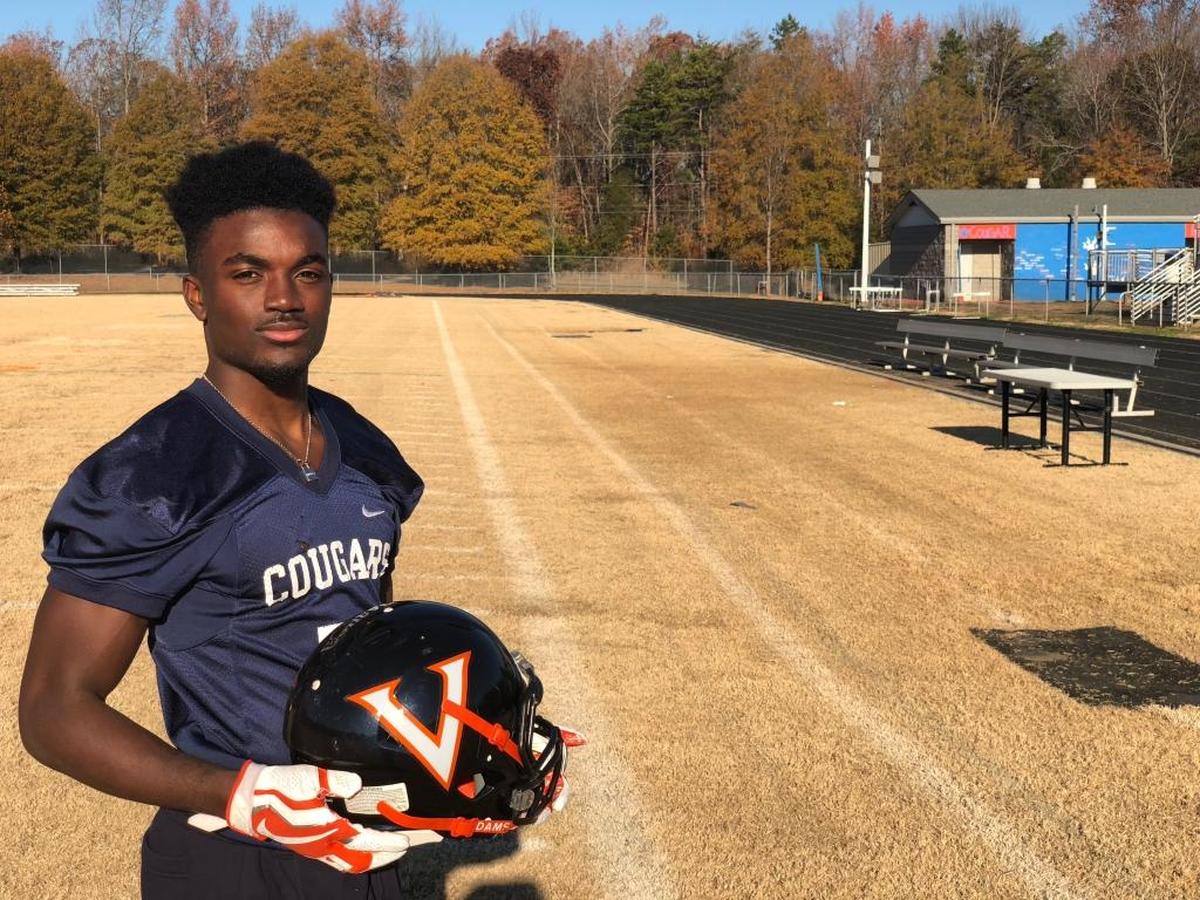 Vance WR Jaylen Riley has caught 20 touchdown passes as a senior