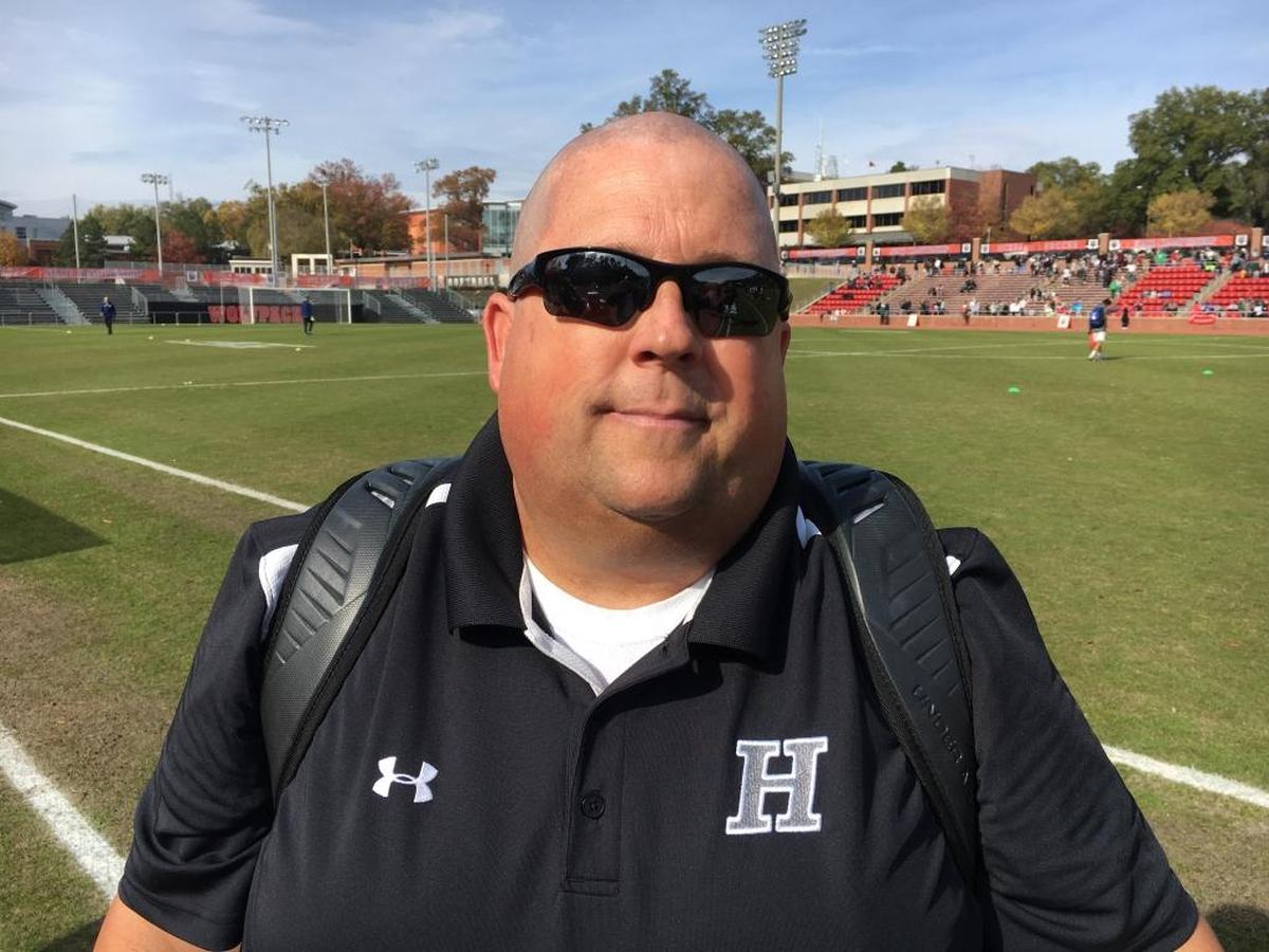 Hough coach David Smith