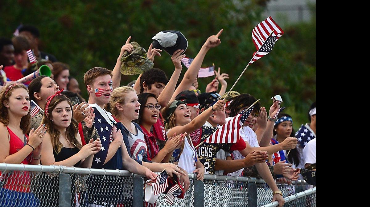 
Mallard Creek fans had big turnout for the third annual Patriotism Bowl against Charlotte Catholic last season. With the Carolina Panthers hosting Miami and New England on Mallard Creek’s first two playing dates in 2015, moving those big games to a different night might mean more fans will attend the high school games. 
