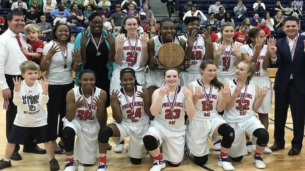 Providence Day’s girls’ basketball team won its eighth straight NCISAA 3A state championship in February. The Chargers capped the 2016-17 season by finishing No. 1 in the Charlotte Observer’s girls’ Sweet 16 poll.