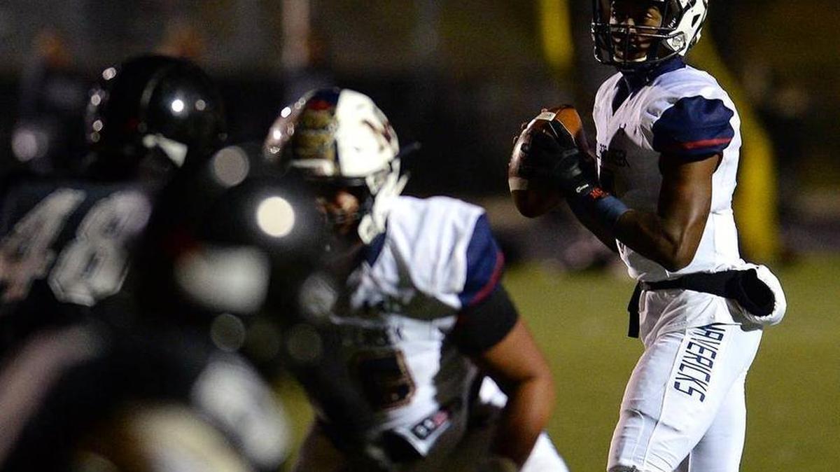 Mallard Creek QB James Smith threw for four touchdowns and ran for one in Friday’s 44-0 win at Hough