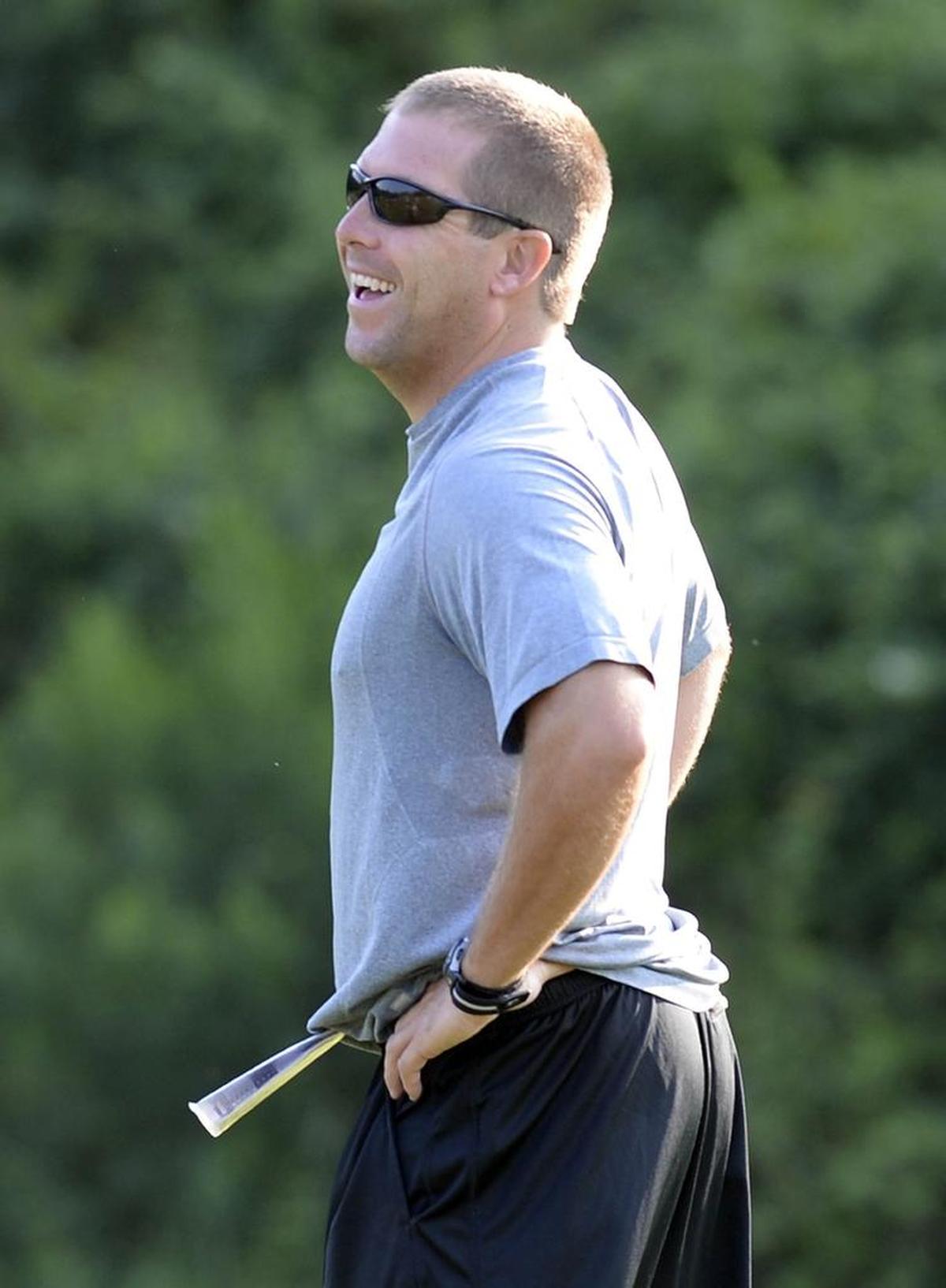 Charlotte Latin first-year coach Justin Hardin got his first win Friday.
