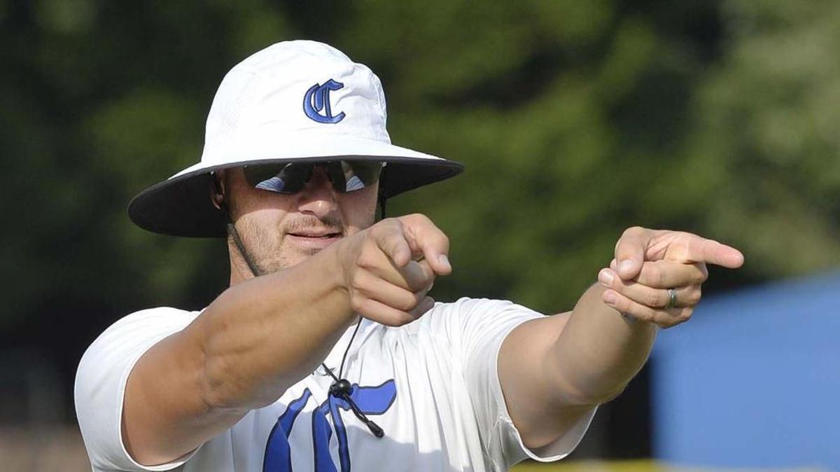 Charlotte Christian head football coach Jason Estep has watched his team have a dominant run through the 2018 season so far. The Knights are No. 8 in the latest N.C. 3A poll.
