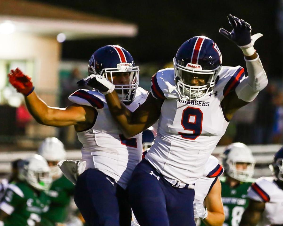 Former Providence Day star Porter Rooks (9) has transferred to 4AA power Myers Park