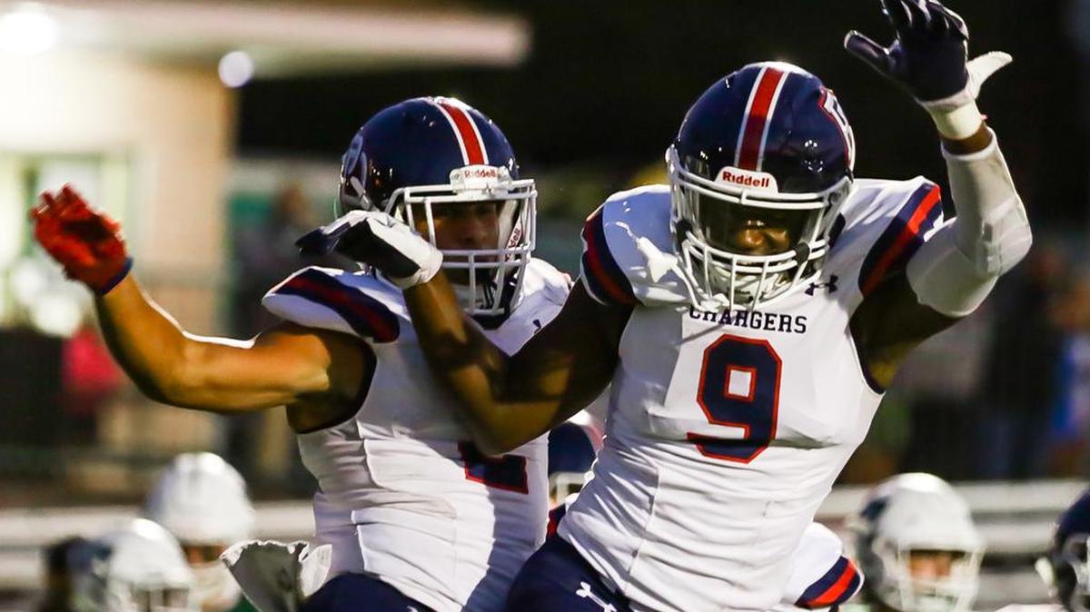 Former Providence Day star Porter Rooks (9) has transferred to 4AA power Myers Park