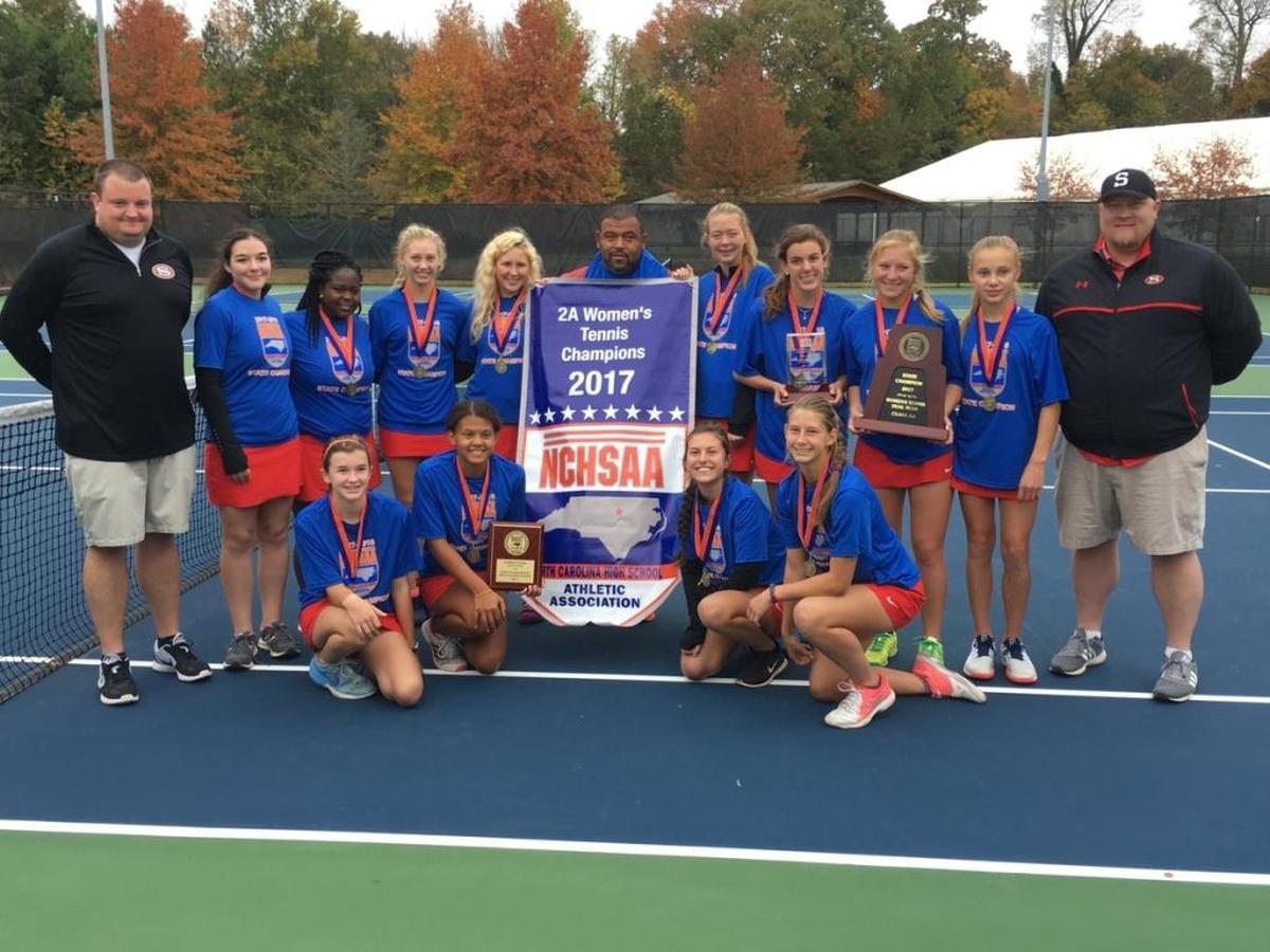 Salisbury’s tennis team won the N.C. 2A state title Saturday