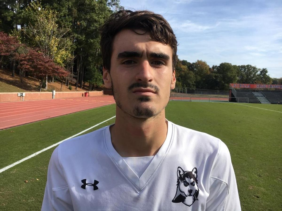 Hough soccer player Jackson Raymer