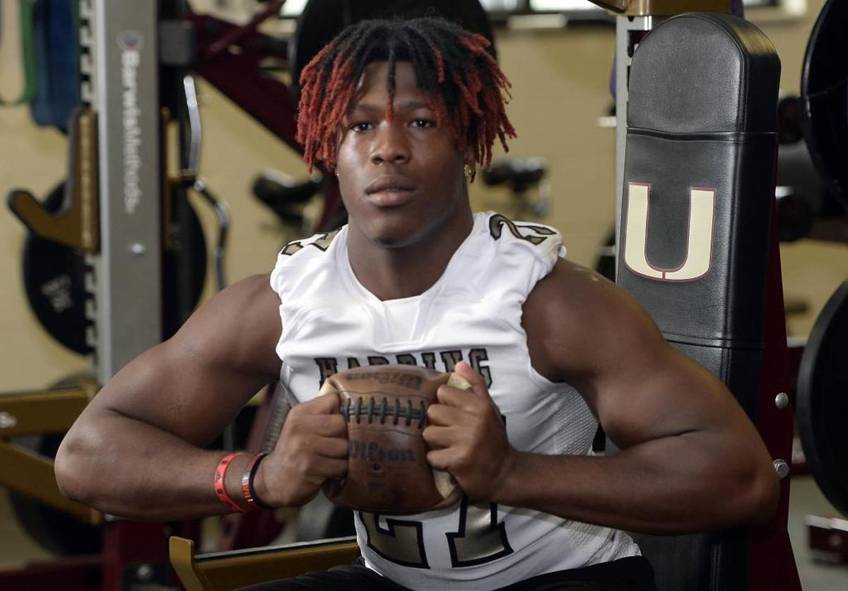 Harding High running back Quavaris Crouch is the nation's No. 1 running back recruit in the class of 2019.