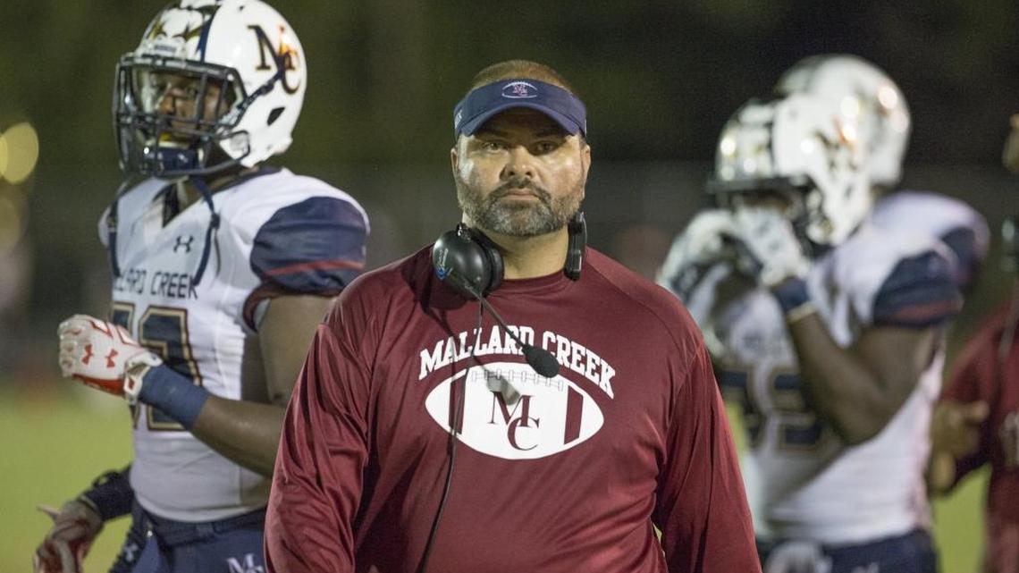Mallard Creek head coach Mike Palmieri and his team kick off the season against nationally ranked Dutch Fork and former Independence coach Tom Knotts next month.