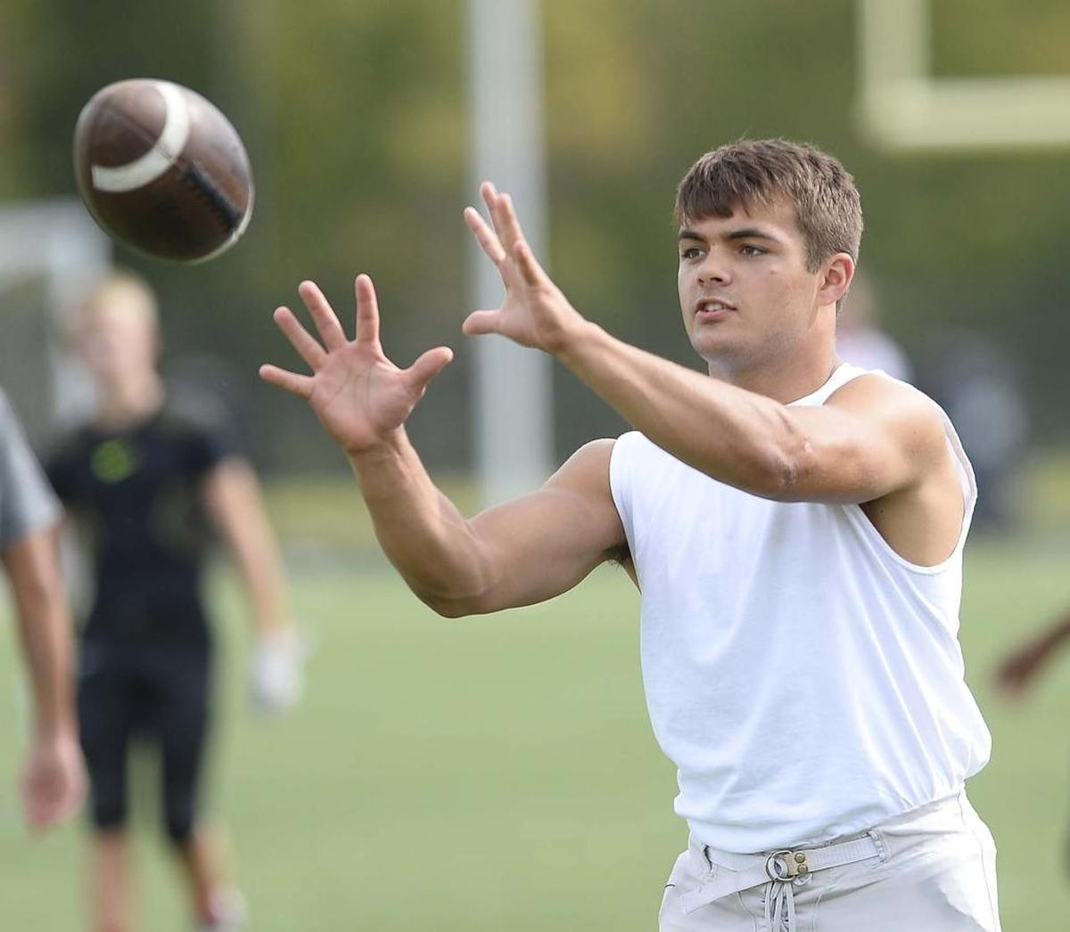 Hough High's Jarrett Nagy led his team to a win over Ardrey Kell Friday.