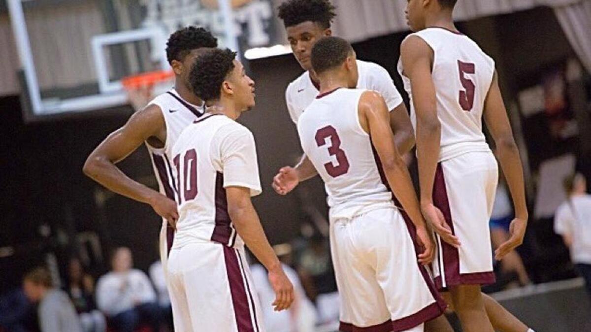 United Faith’s 1A private school boys basketball team held off a challenge from 2A Concord First Assembly Friday at the Charlotte Hoops Challenge