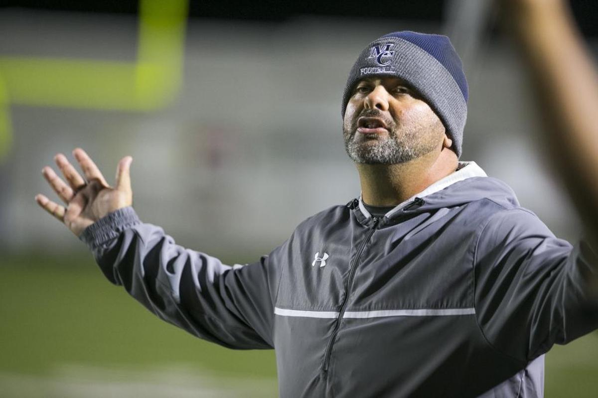 Mallard Creek head coach Mike Palmieri is the I-MECK 4A all-conference coach of the year