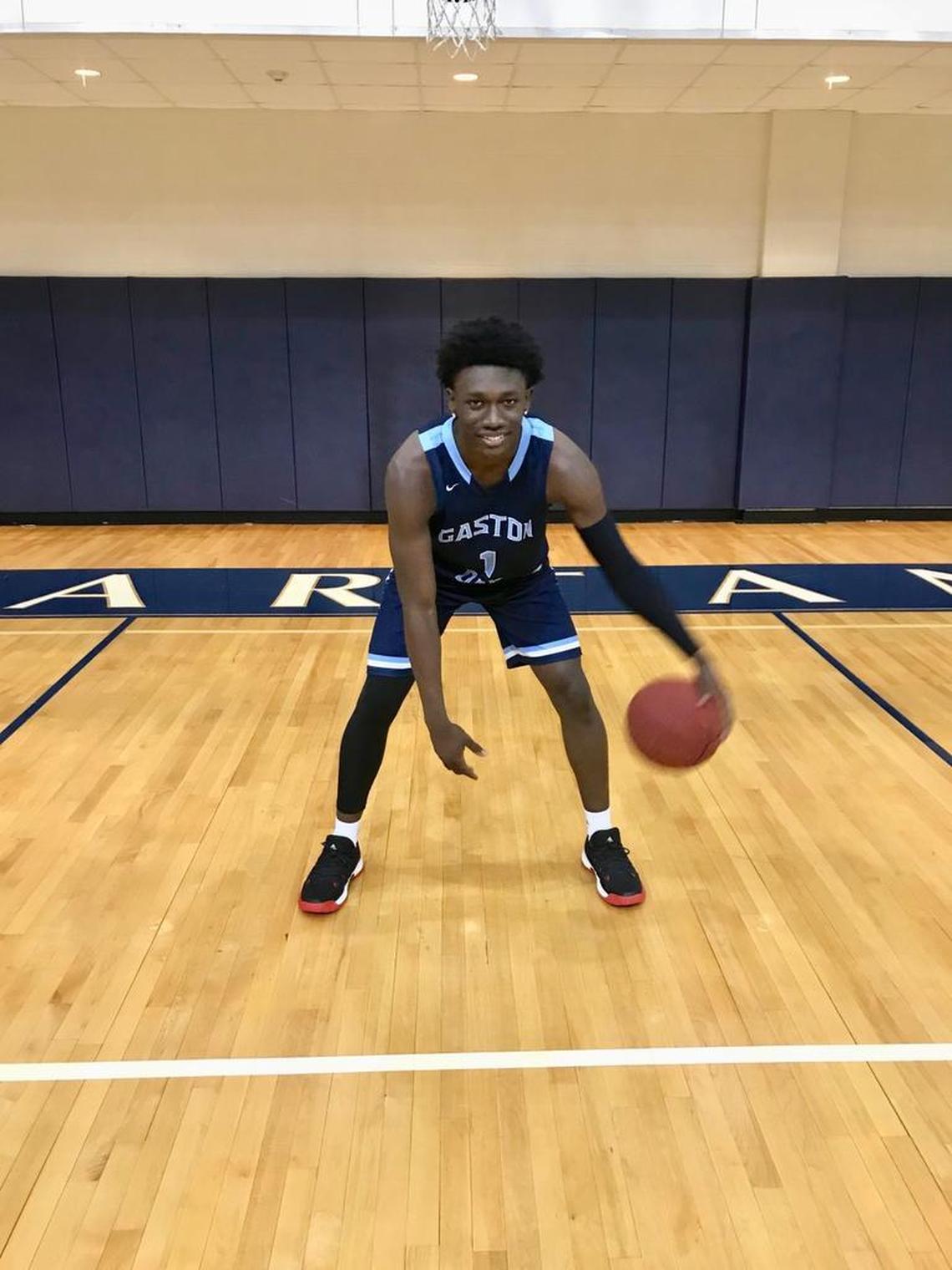 Gaston Day guard MJ Armstrong helped lead the Spartans to an easy win Saturday