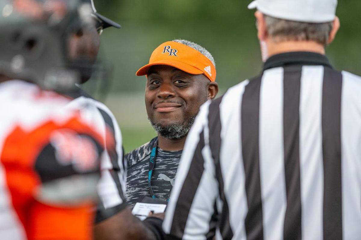 Rocky River High coach Orlando Gray’s team plays in Gastonia Friday at Hunter Huss, ranked No. 14 in the Observer’s Sweet 16 poll.