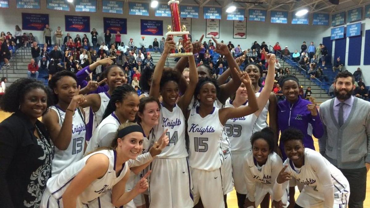 Ardrey Kell’s girls won the SoMeck 8 championship Friday against Berry
