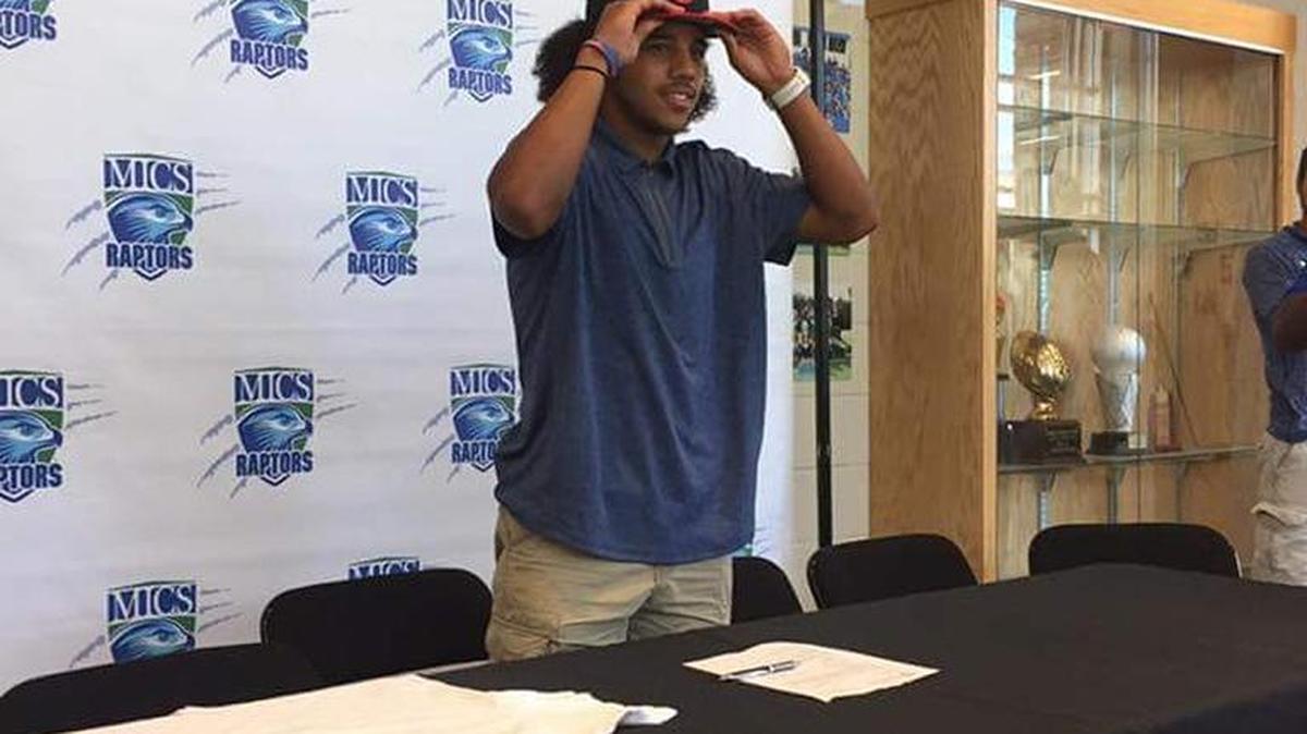 Mountain Island Charter School WR Eric Gallman has committed to Cornell University