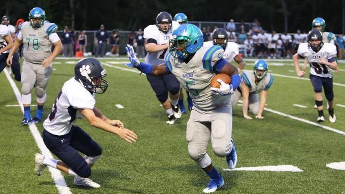 Mountain Island Charter freshman RB Elijah Burris