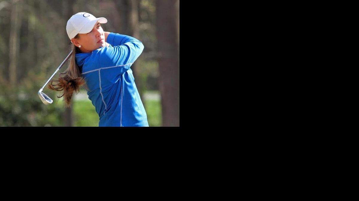 
Madison Moosa, 17, plays golf with the Grace Academy boys’ team. She’s ranked the No. 9 junior girls’ golfer in the state.
