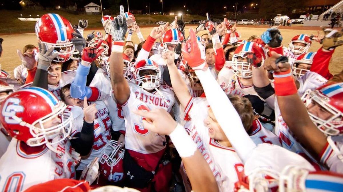Charlotte Catholic’s football team, seen here in a 2014 photo, was shut out last week by Charlotte Christian. Will the Cougars bounce back this week with a score -- and a win?