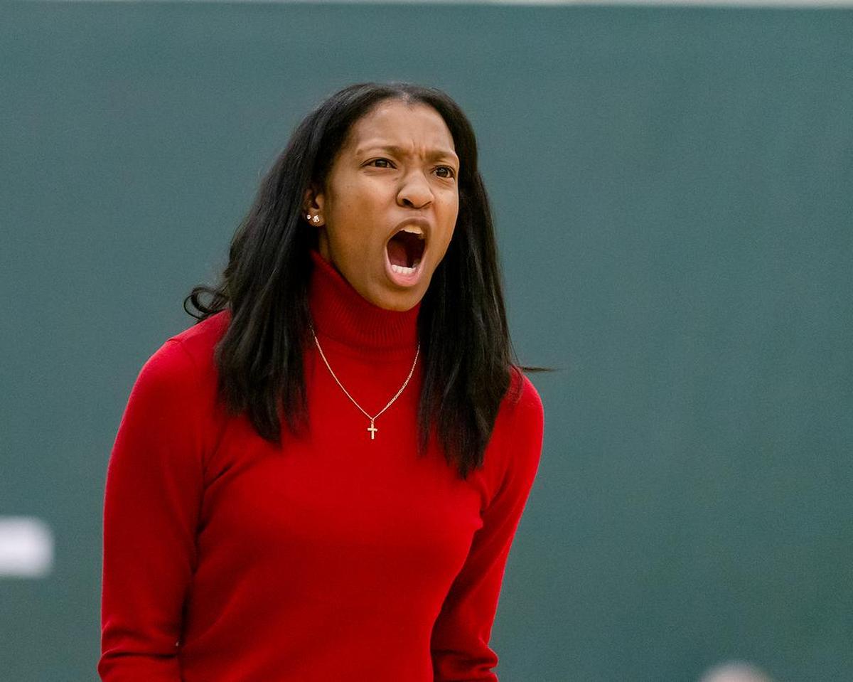 Olympic High girls basketball coach Jessica Freeman.