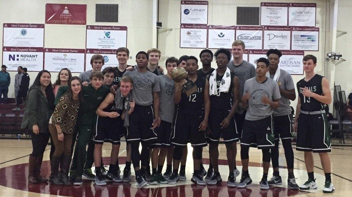 Greensboro Day’s nationally ranked high school basketball team beat Cannon School in the championship game of the Cannon Classic Saturday