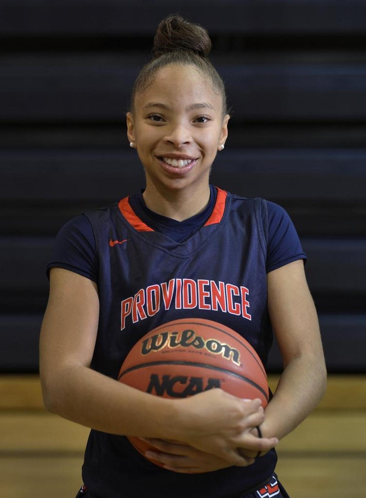 Providence Day girls’ basketball player Kennedy Boyd says the goal of winning a ninth straight state championship is a challenge, not a burden.