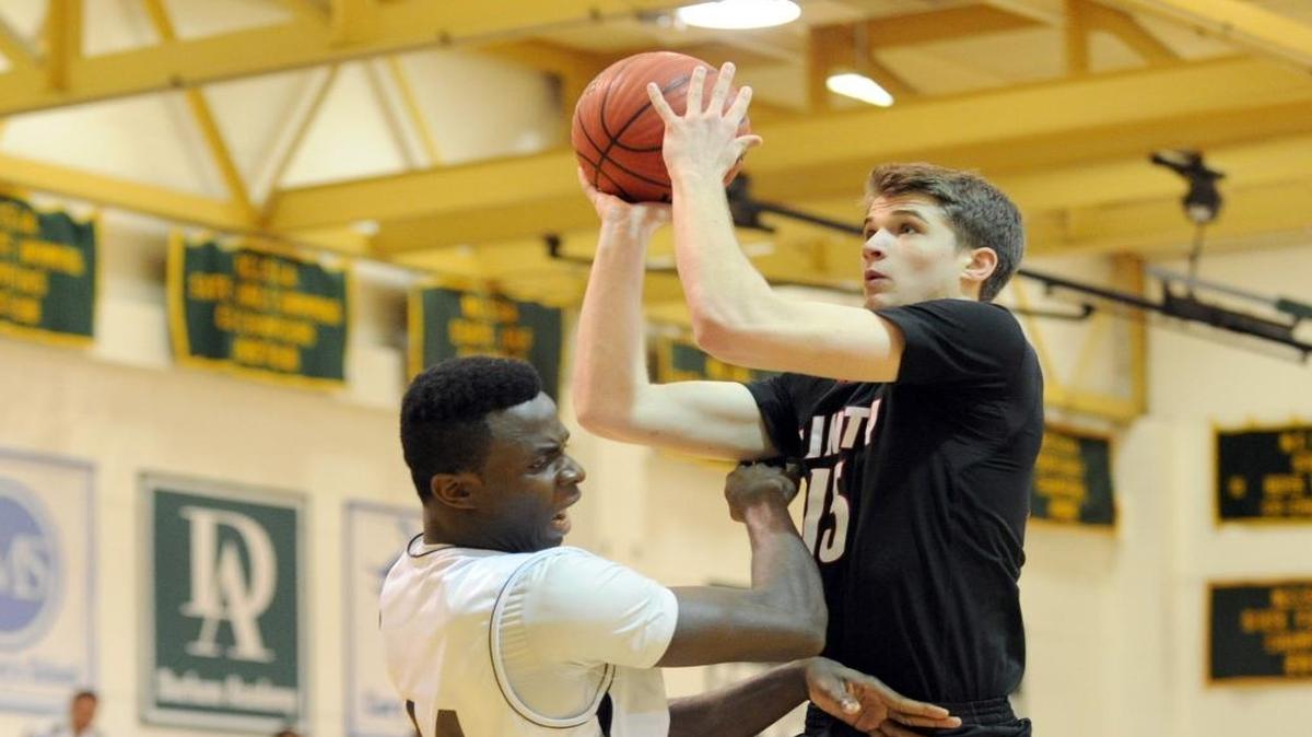 Fayetteville Trinity Christian sophomore Joey Baker (15) is ranked as a top 25 national recruit by ESPN