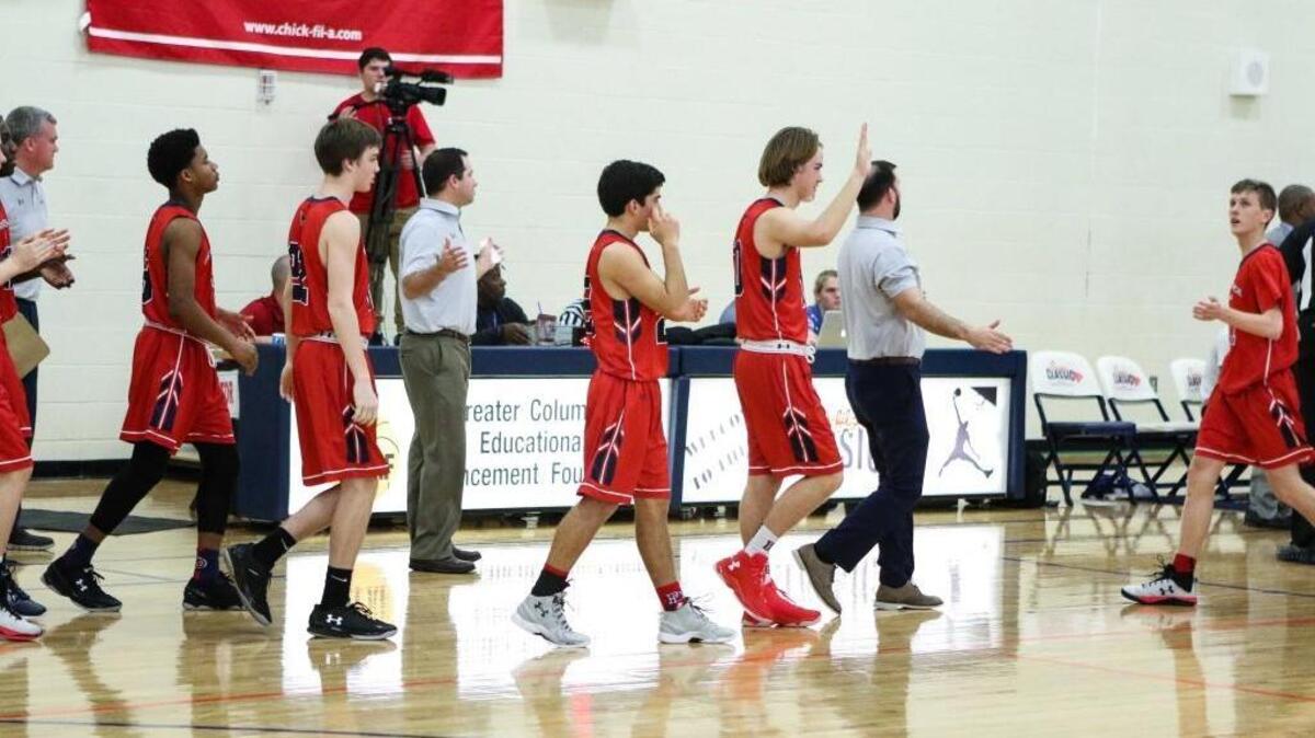 Providence Day upset nationally ranked DeMatha Catholic at the Hoodies House national tournament Thursday