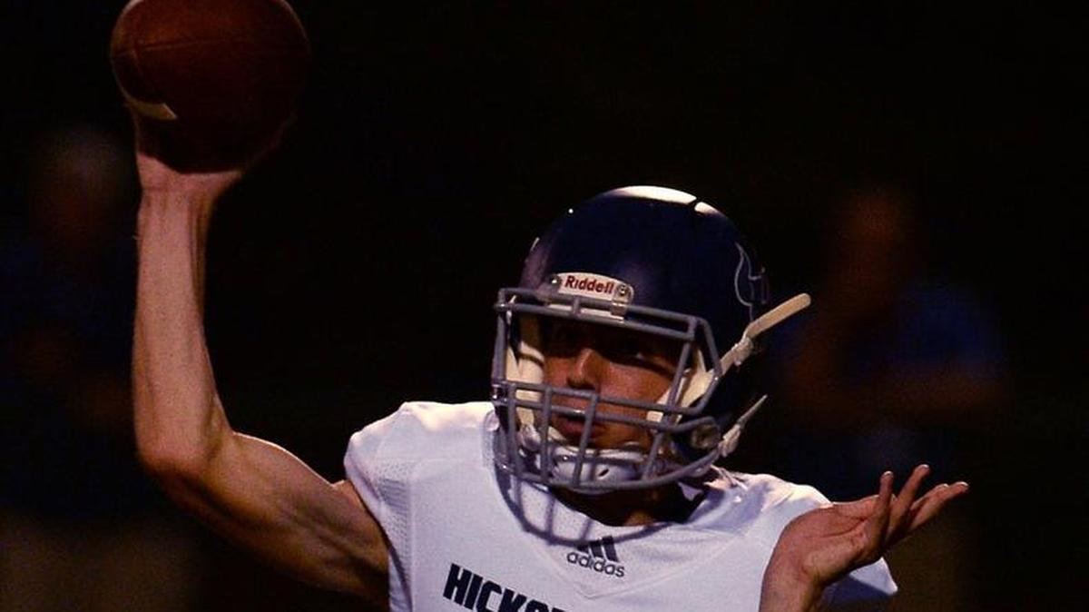 Hickory Ridge quarterback Dylan Ratliff and the Ragin’ Bulls will play host to West Charlotte in the first round of the N.C. 4A football playoffs Friday night.