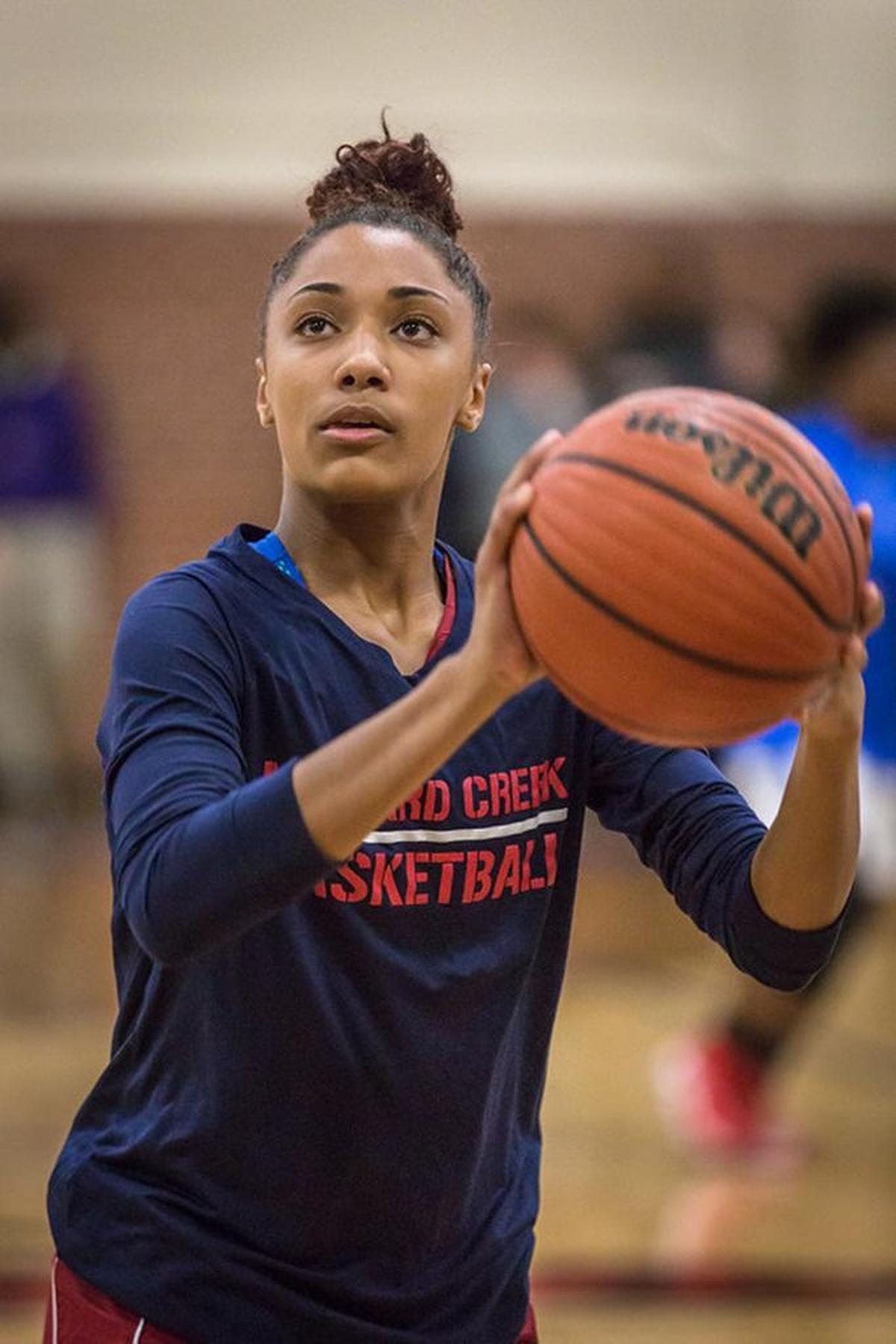 Mallard Creek’s Ahlana Smith is a top 40 national recruit who has committed to play in college at UCLA.