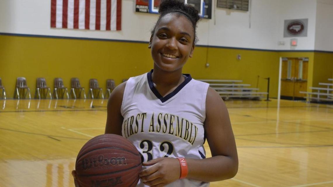 Concord First Assembly guard Zaria Wright