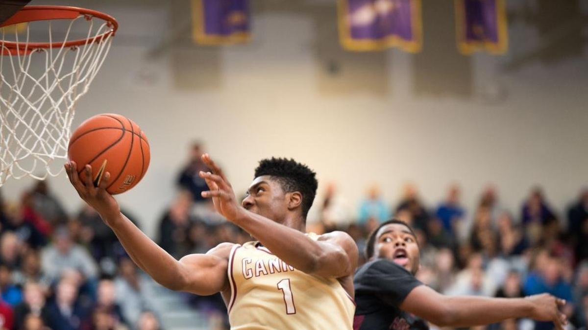 Cannon's Jarius Hamilton (1) at The John Wall Family Foundation 45th Holiday Invitational that took place at Broughton High School on December 30, 2016 in Raleigh, North Carolina.