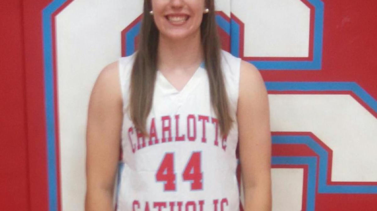 Charlotte Catholic girls basketball player Carrie Eberle