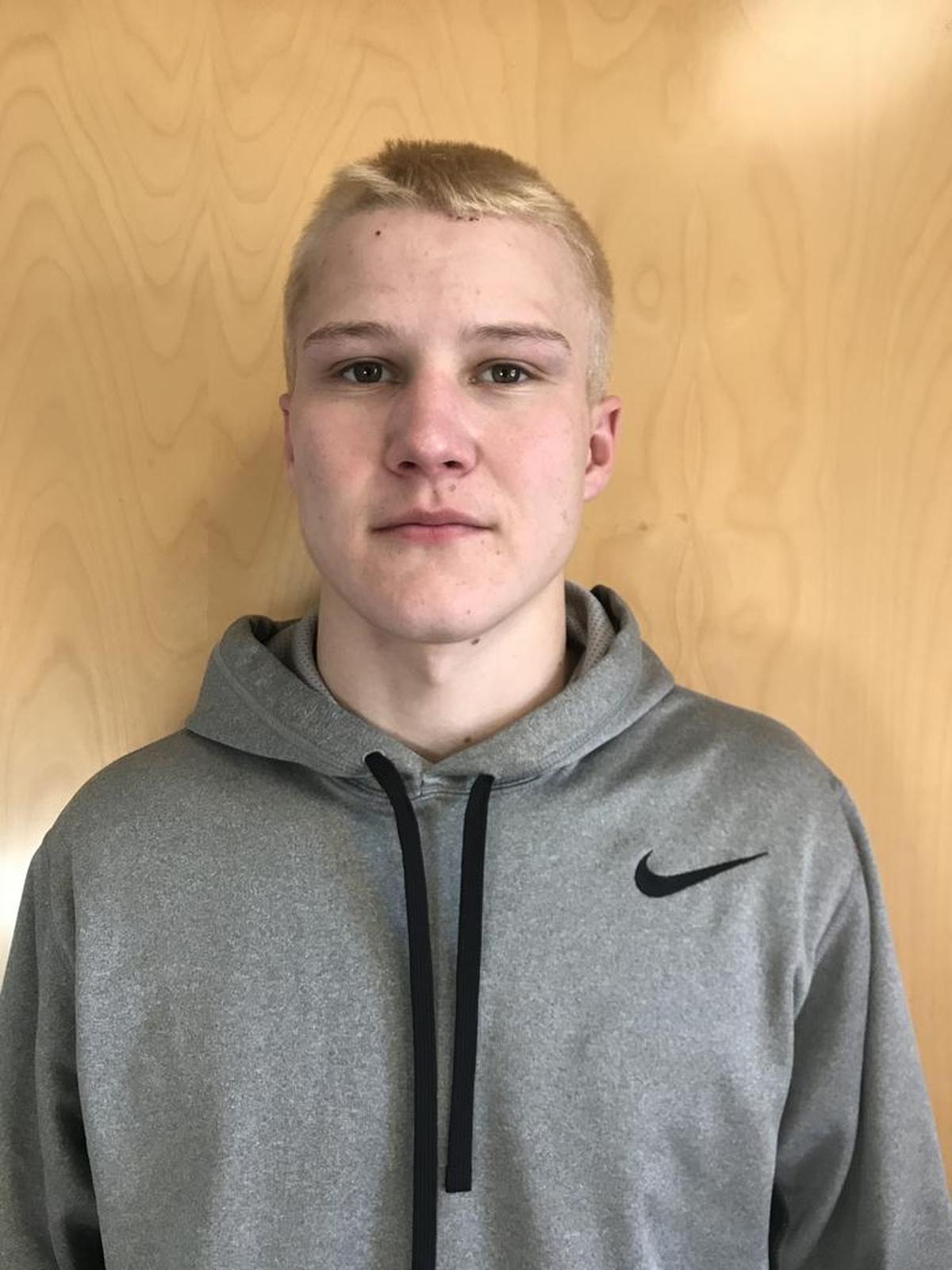 Keaton Norman of West Lincoln wrestling