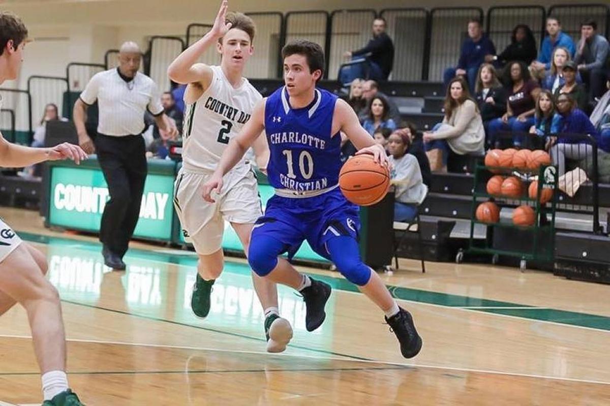 Charlotte Christian junior JC Tharrington leads the area in assists
