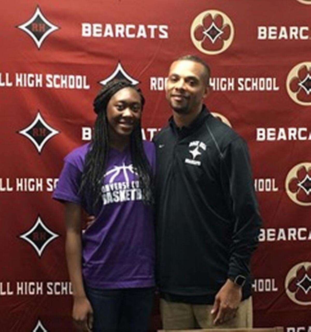 Tee Ballard (left) of Rock Hill