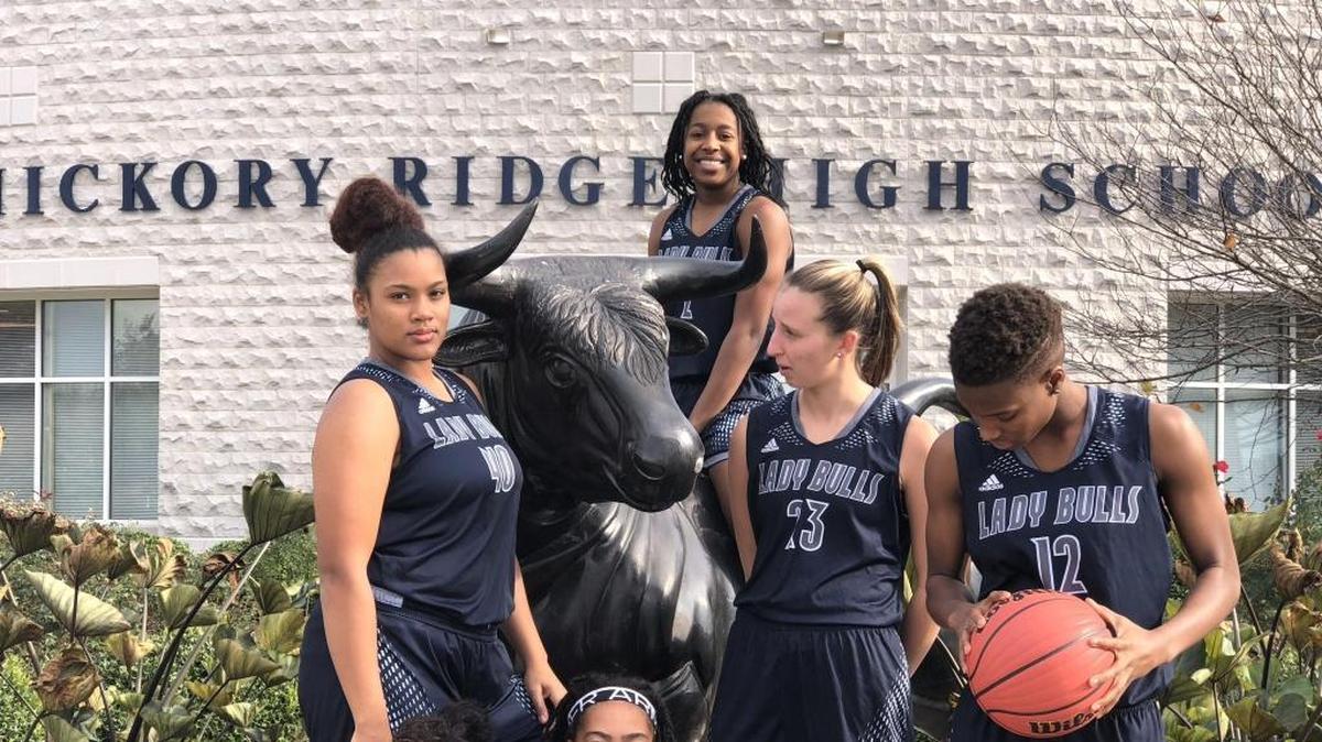 Hickory Ridge’s girls basketball team