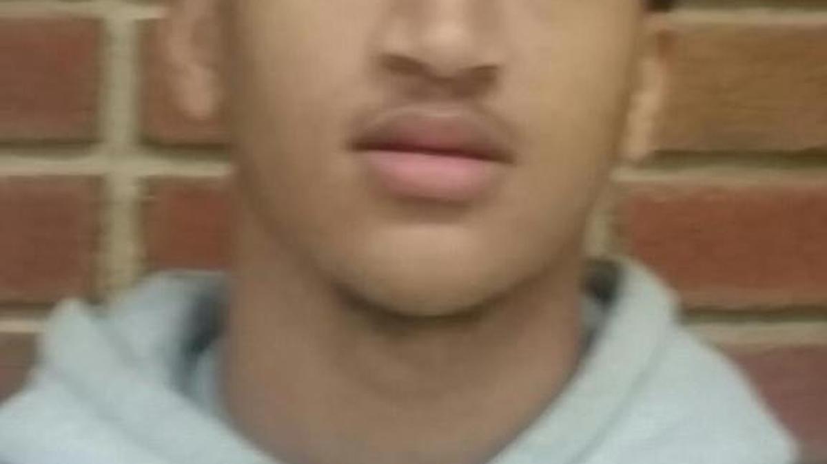 West Charlotte basketball player Jalen Knight