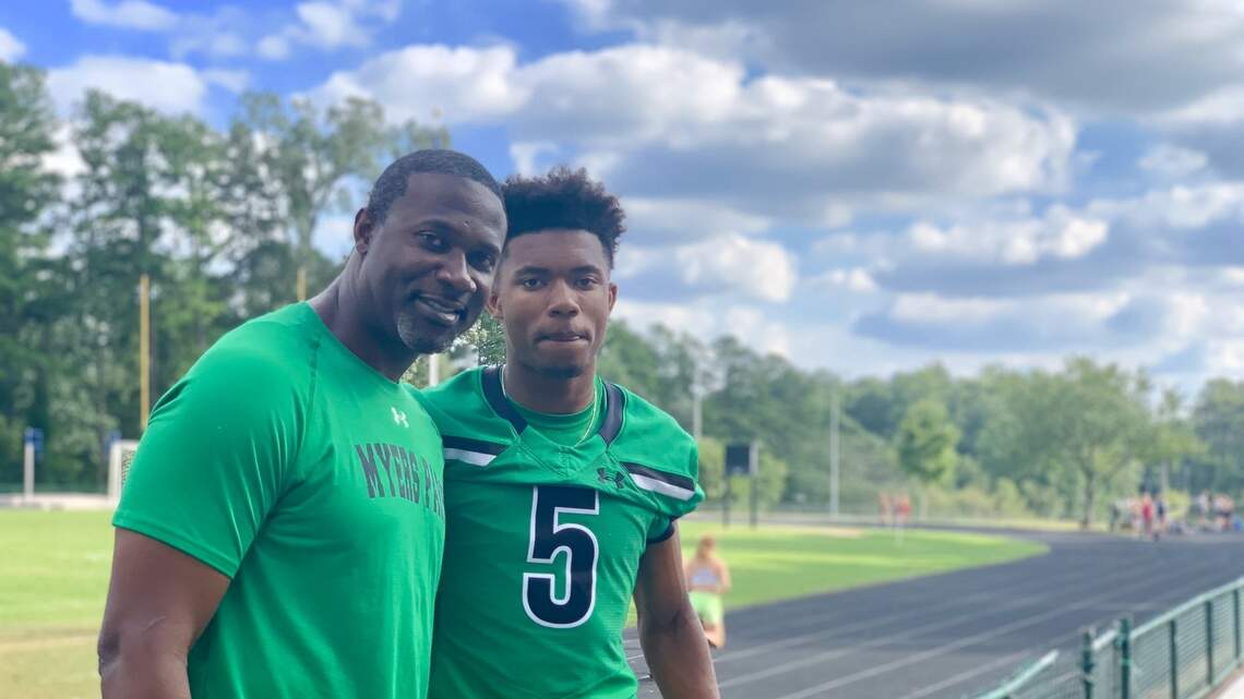 Myers Park receiver Muhsin Muhammad III headed to the SEC