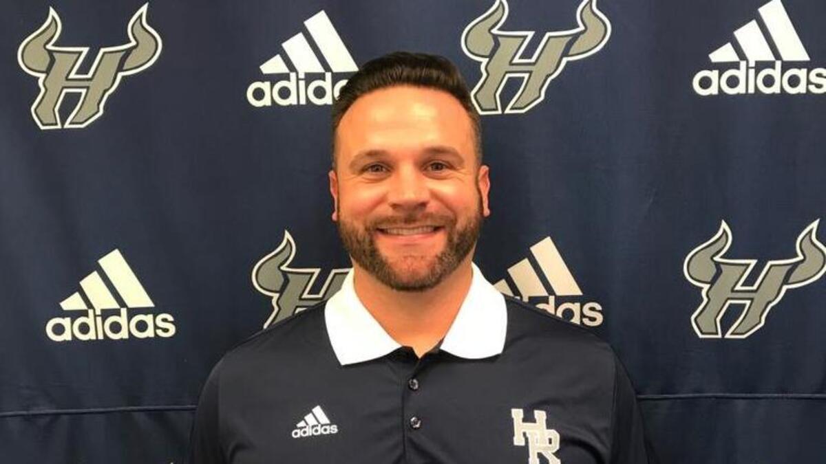 New Hickory Ridge High football coach Sam Greiner