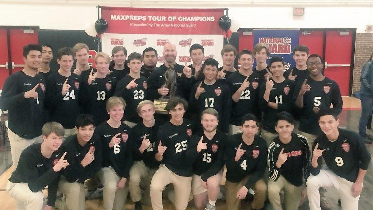 South Meck’s soccer team and coach Eric White were honored by MaxPreps Wednesday for finishing No. 2 in MaxPreps national poll