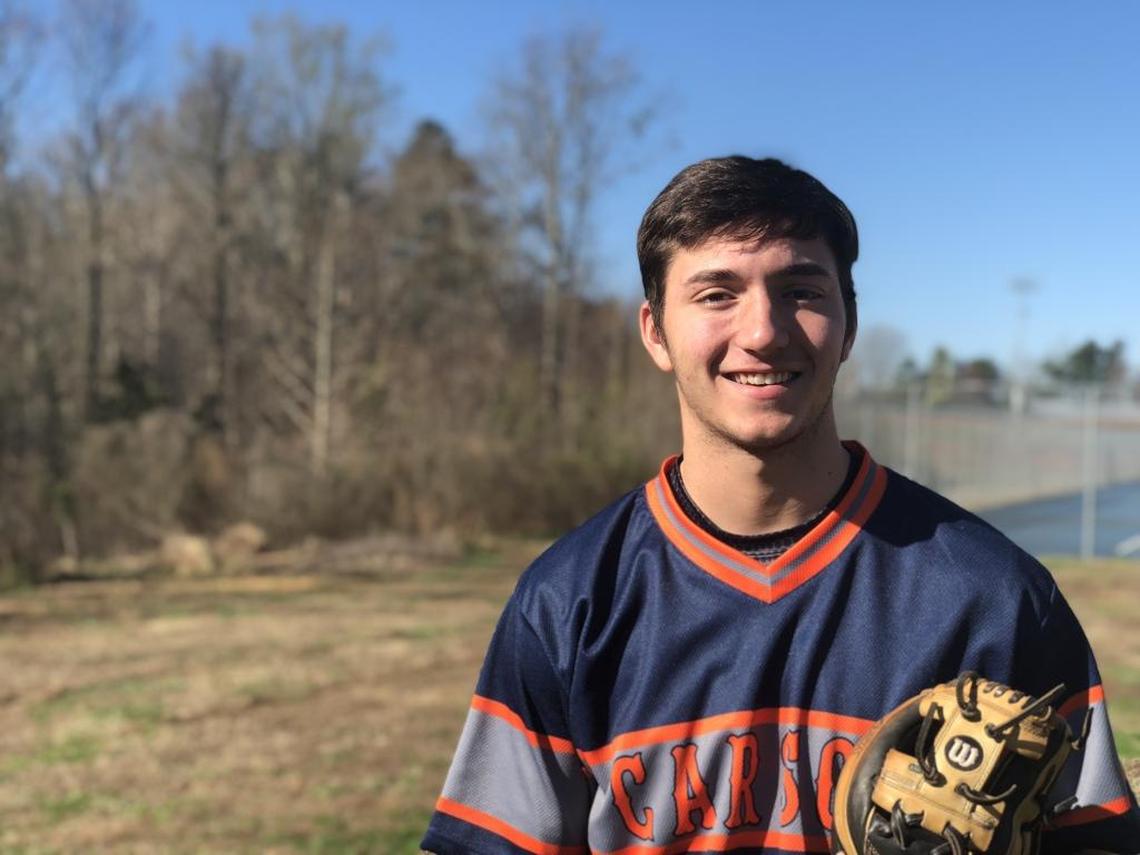 China Grove Carson pitcher Owen White, a Major League draft prospect, can throw a fastball more than 90 miles per hour.