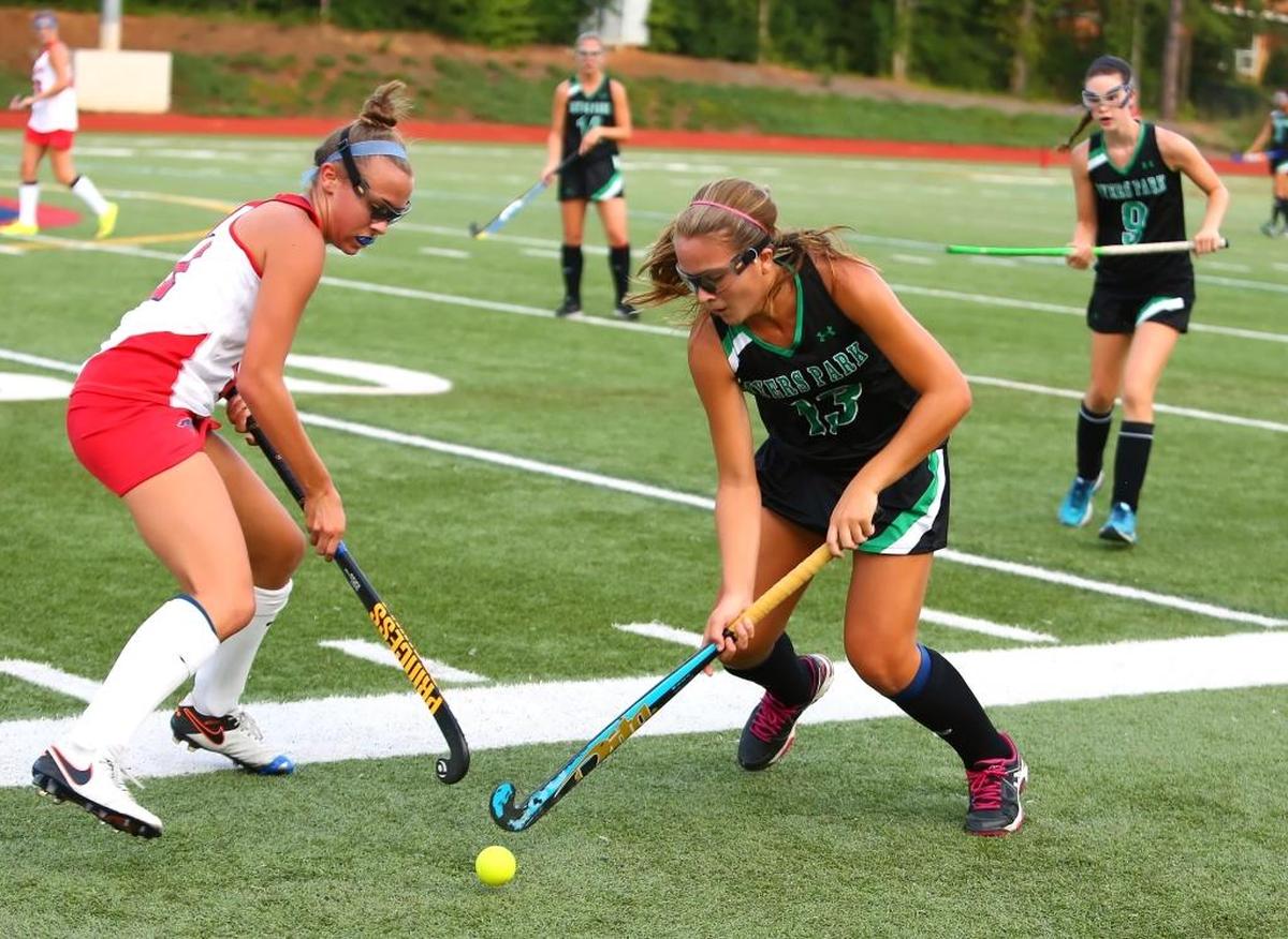 Myers Park field hockey star Megan Frost