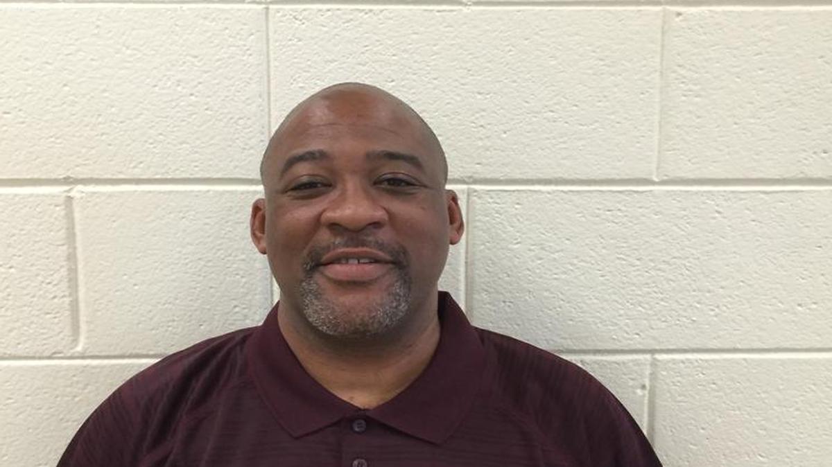 
New West Mecklenburg boys basketball coach Robert Hollis

