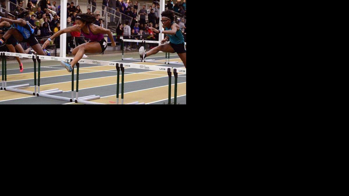
Providence Day’s Anna Cockrell finished seventh in the 60-meter hurdles event at the Hilton Garden Invitational with a time of 8.44 seconds. The high school junior was competing against college and professional athletes.
