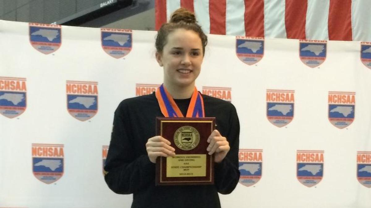 Marvin Ridge’s Caroline Hauder is 2015-16 Observer girls co-swimmer of the year