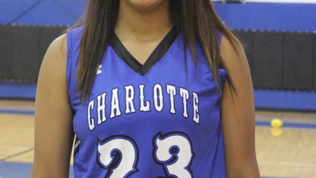 Charlotte Christian girls basketball player Jaiden Mason