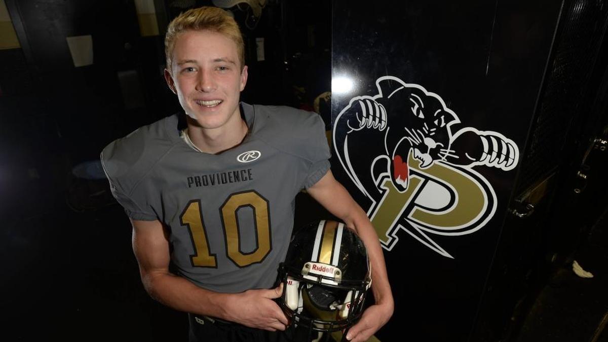 Providence High receiver Blake Proehl is the son of Carolina Panthers receivers coach Ricky Proehl, who played three seasons for Carolina. Blake Proehl is one of several area football players whose fathers played in the NFL.