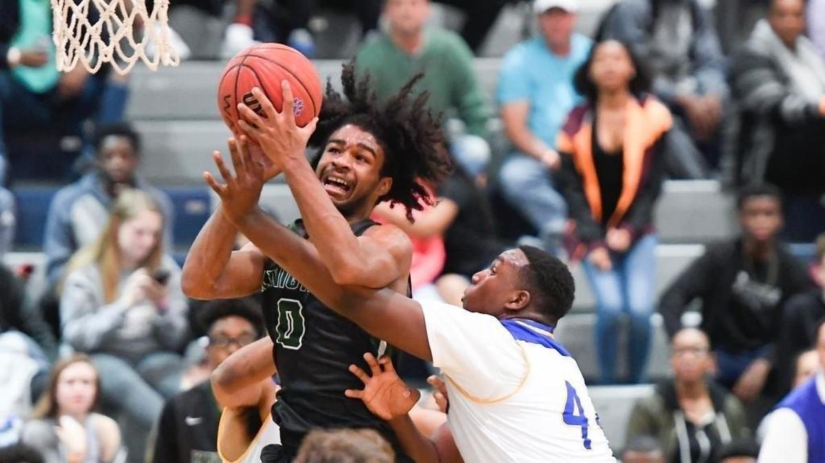 UNC recruit Coby White (0) of Greenfield School in Wilson, N.C., is Mr. Basketball in North Carolina. He is the state’s all-time leading scorer.